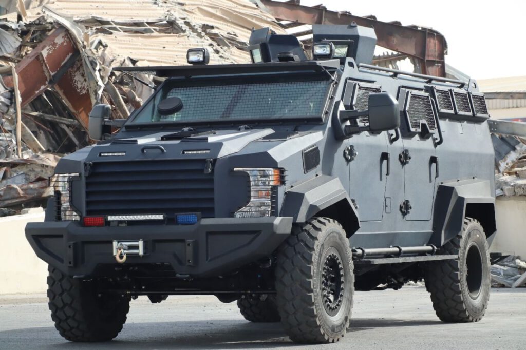 APC-TAV Ford F550 Front View