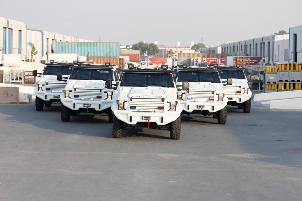 schutzcarr fleet outside warehouse