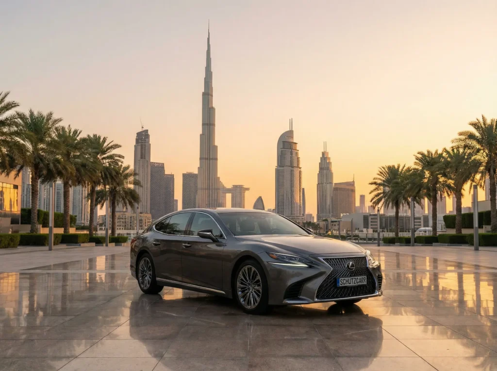 Discreet armored sedans for executives and VIP diplomatic transport low profile